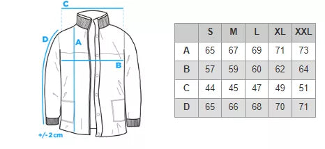 Vyriška tamsiai mėlyna striukė Cory