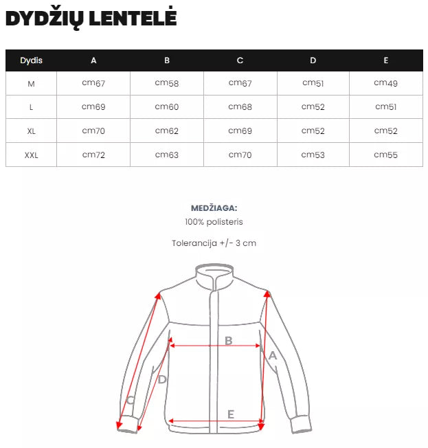 Vyriška tamsiai mėlyna striukė "Morel"