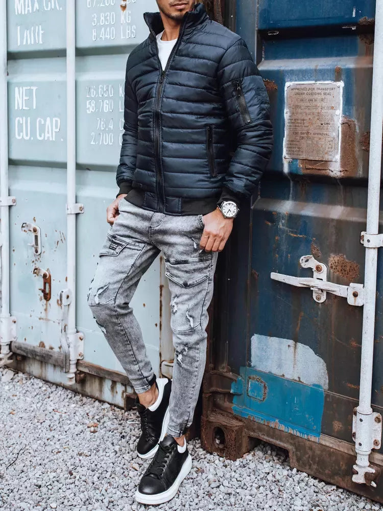 Vyriška tamsiai mėlynos spalvos striukė Tiful