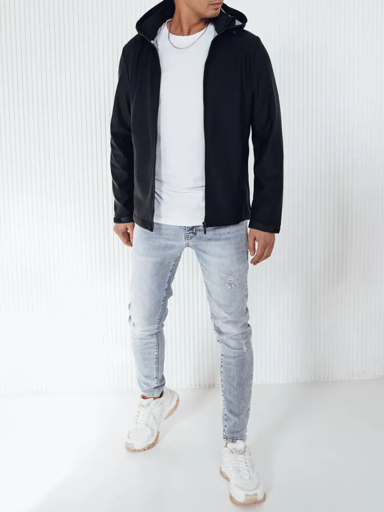 Vyriška tamsiai mėlyna  softshell striukė Luver