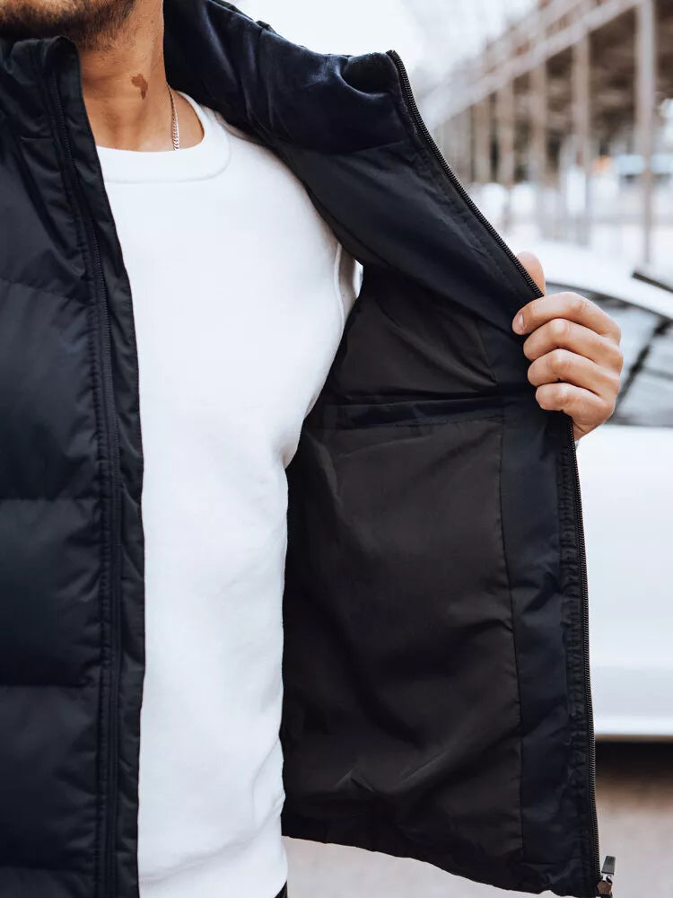 Vyriška tamsiai mėlyna liemenė Novar