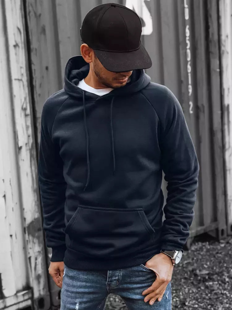 Vyriškas tamsiai mėlynas džemperis Ater