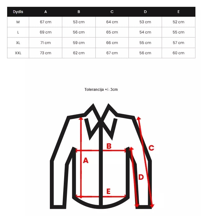 Žali vyriški marškiniai Lipol