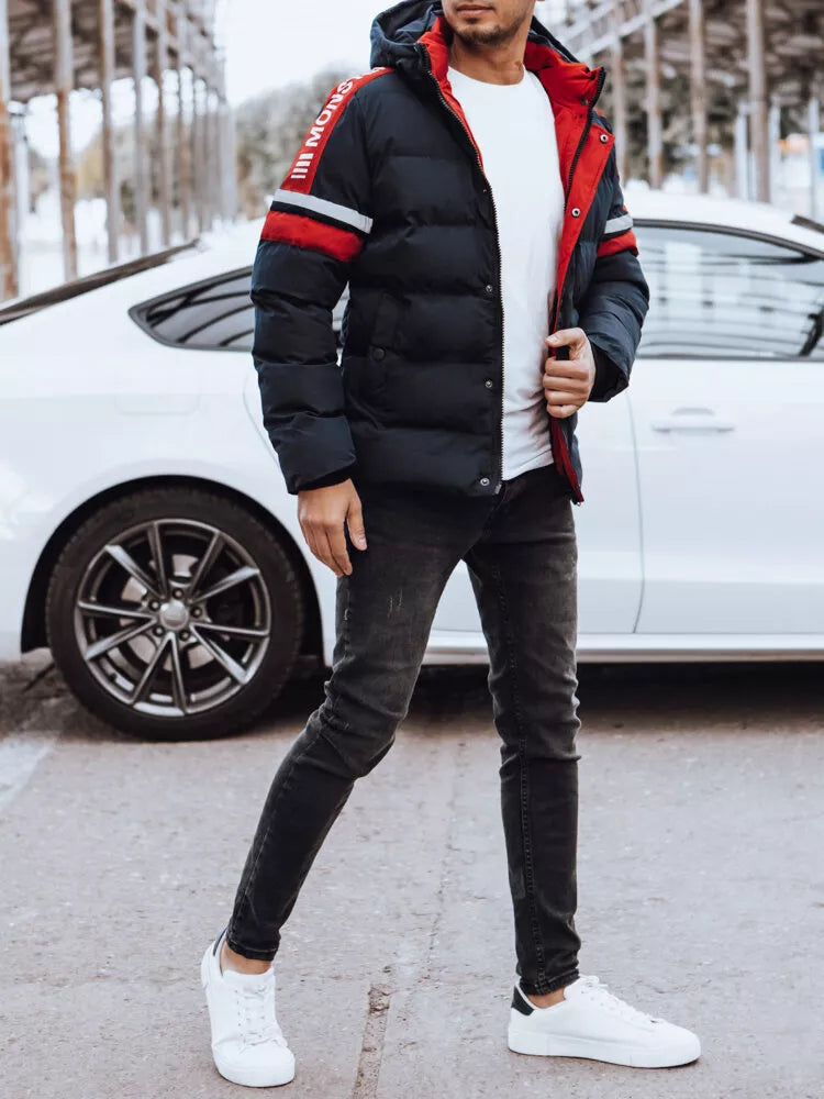 Mėlyna vyriška žieminė strukė Noris