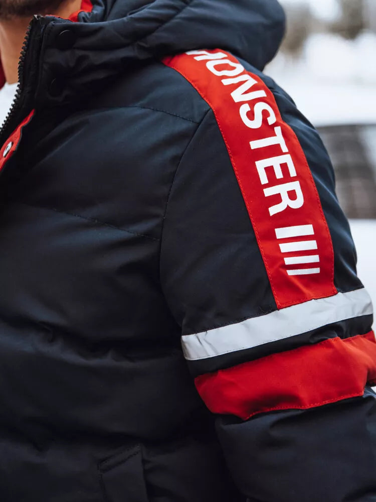 Mėlyna vyriška žieminė strukė Noris