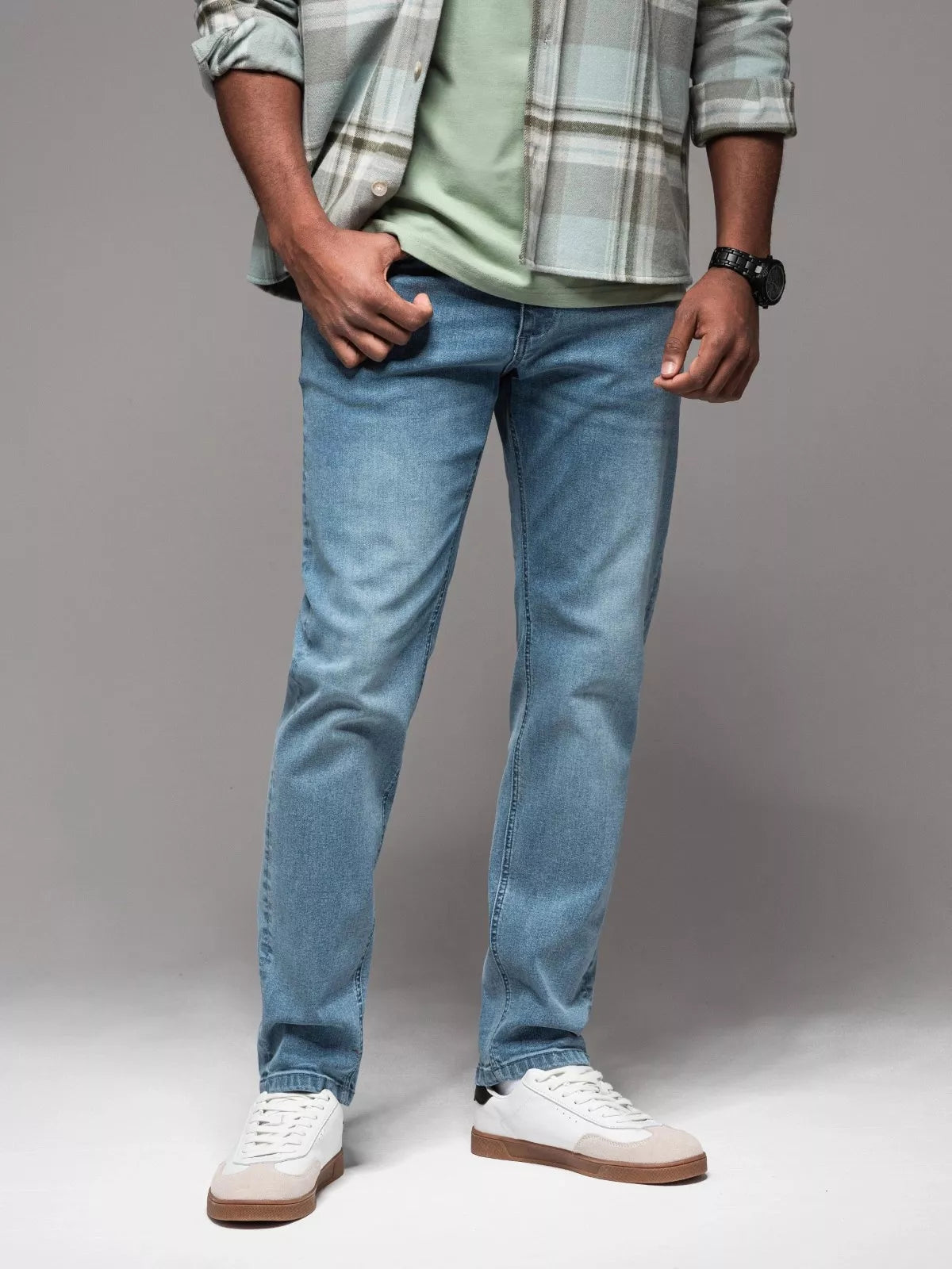 Vyriški mėlyni džinsai Joy