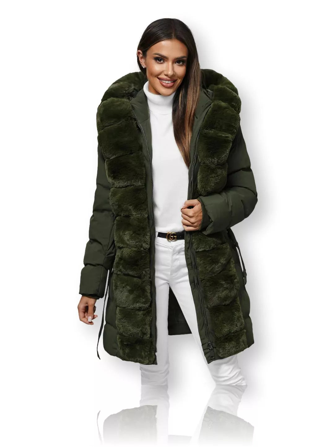 Žalia striukė Eker