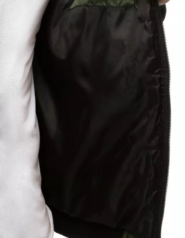 Vyriška pavasarinė - rudeninė striukė žalios spalvos Nosal