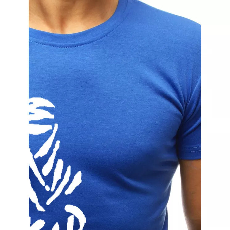 Šviesiai mėlyni vyriški marškinėliai Dakar