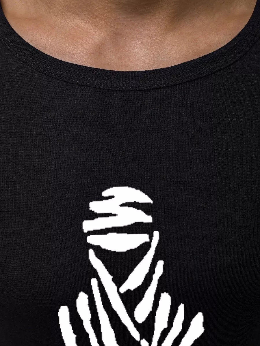 Juodi vyriški marškinėliai Dakar