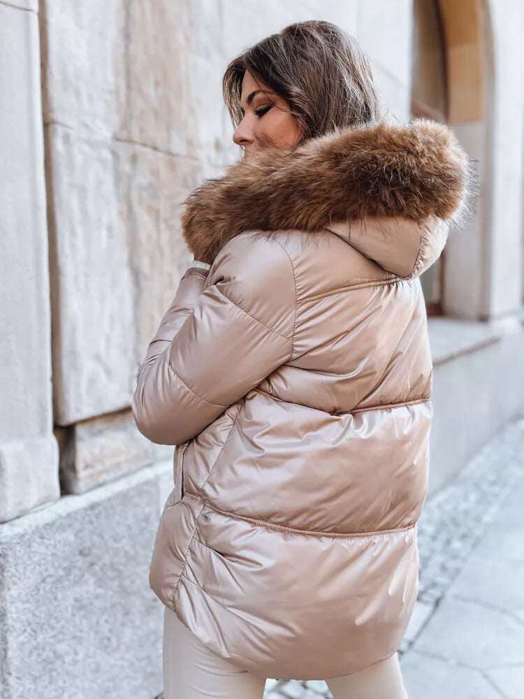 Rusva moteriška striukė Sparkle