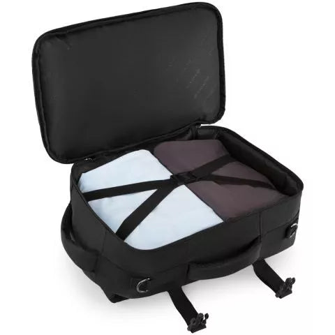 Juodos spalvos kelioninė kuprinė Explore