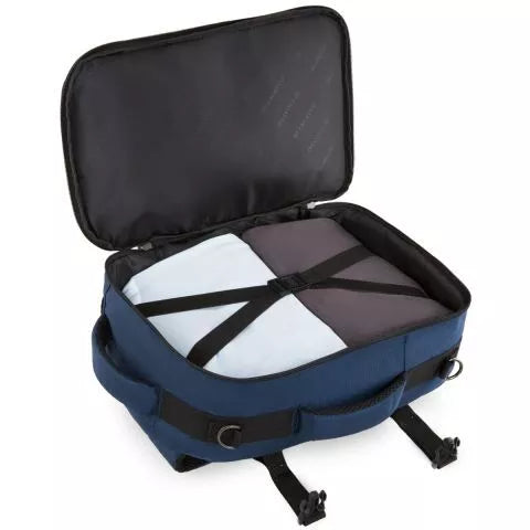 Tamsiai mėlynos spalvos kelioninė kuprinė Explore