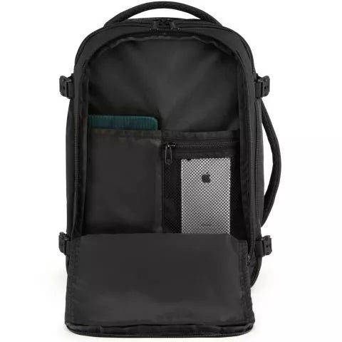 Juoda kelioninė kuprinė Airplane