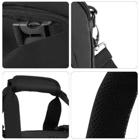 Juodos spalvos krepšys ir kuprinė 2in1 Perfect