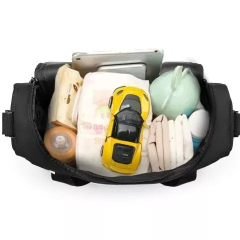 Vežimėlio juodas krepšys Baby