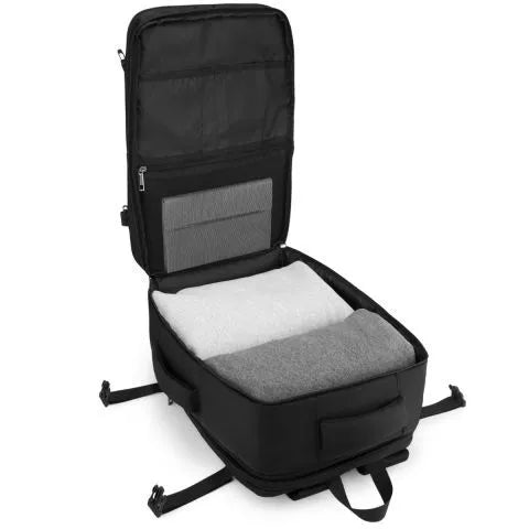 Juodos spalvos kelioninė kuprinė Tourist