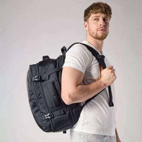 Juodos spalvos kelioninė kuprinė Tourist