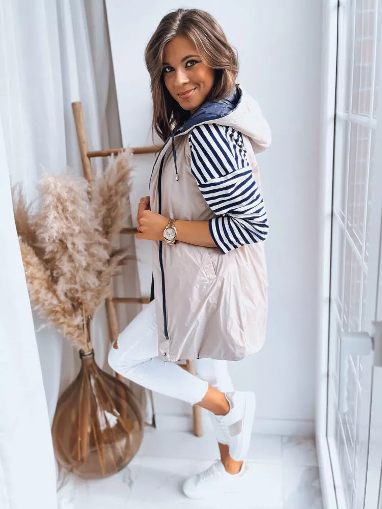 Mėlyna dvipusė liemenė Melani