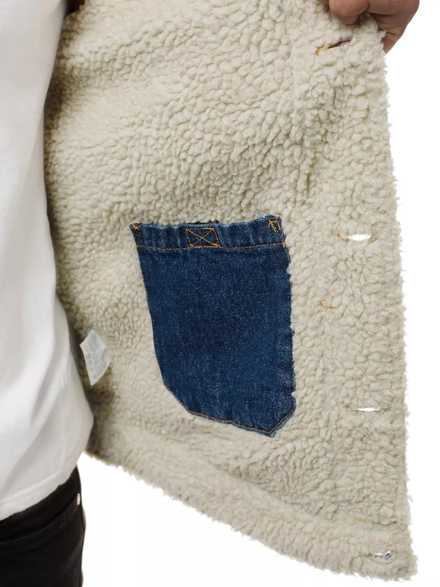 Mėlynos spalvos džinsinė striukė Besok