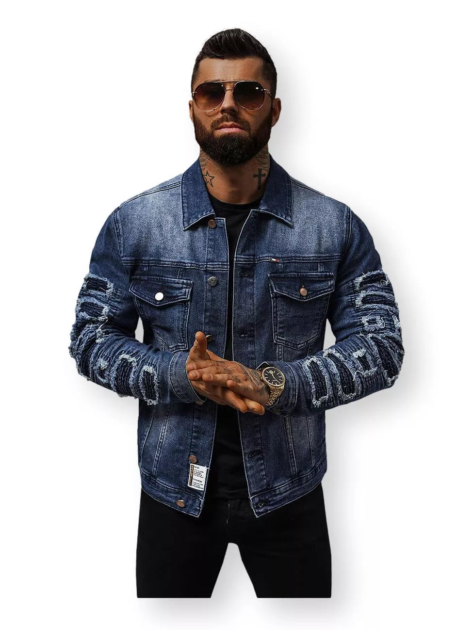 Mėlyna džinsinė striukė Roter