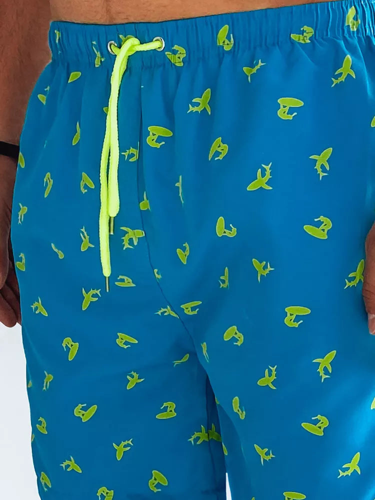 Mėlyni vyriški šortai Dido