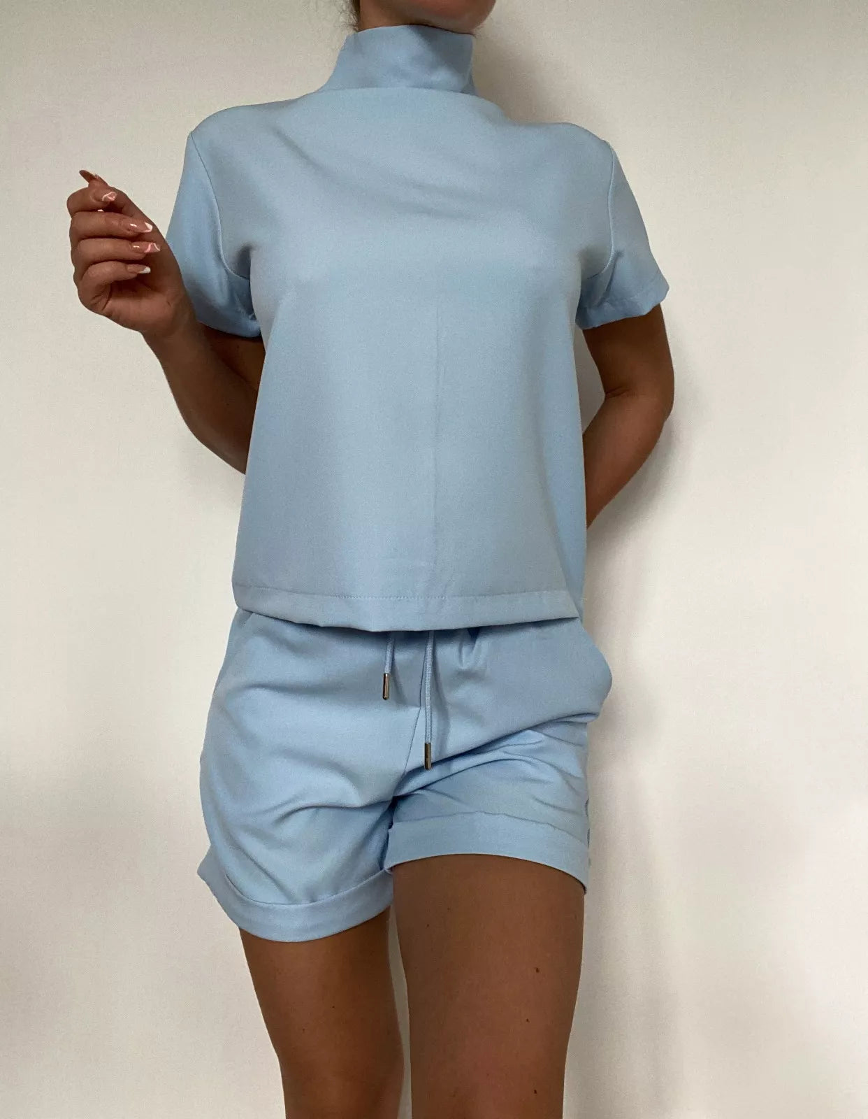 Žydras moteriškas komplektas Felicia